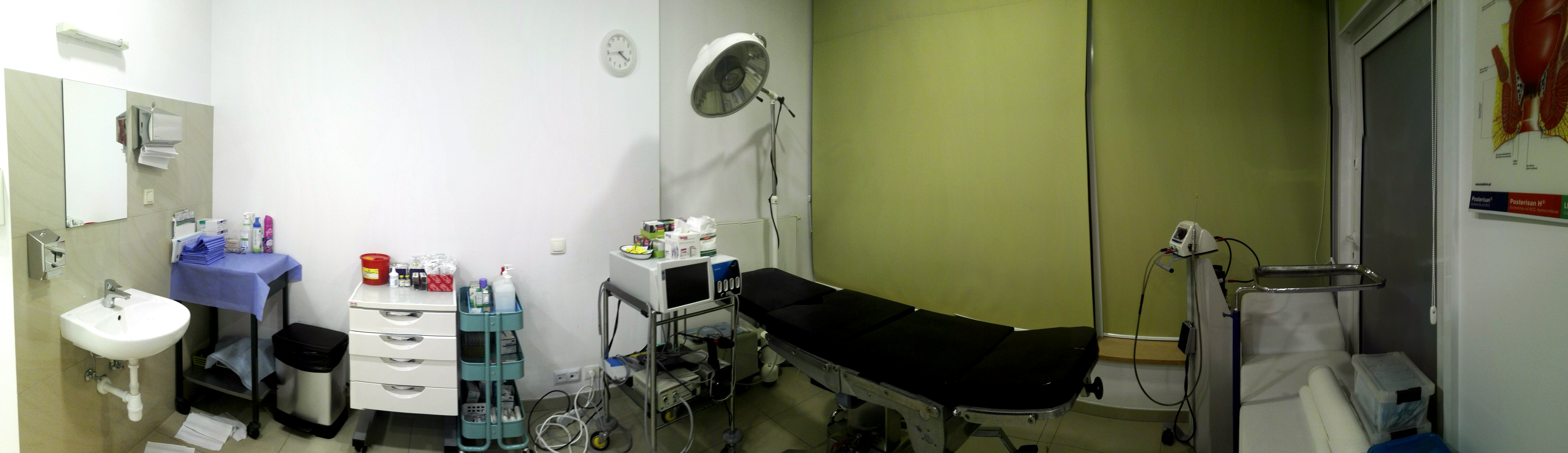 WARSZAWA - Nowoczesne, w pełni wyposażone gabinety lekarskie - gab.Zabiegowy