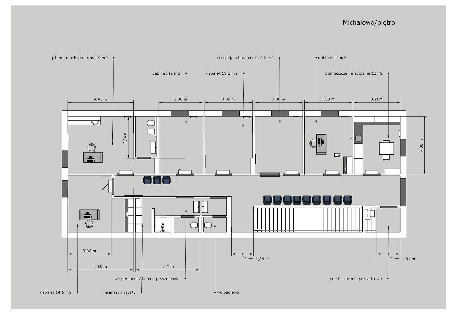 Na wynajem nowy budynek - przygotowany pod klinikę stomatologiczną Poznań