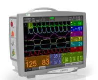 Kardiomonitor FX 3000 Firmy EMTEL z wózkiem jezdnym oraz drukarką