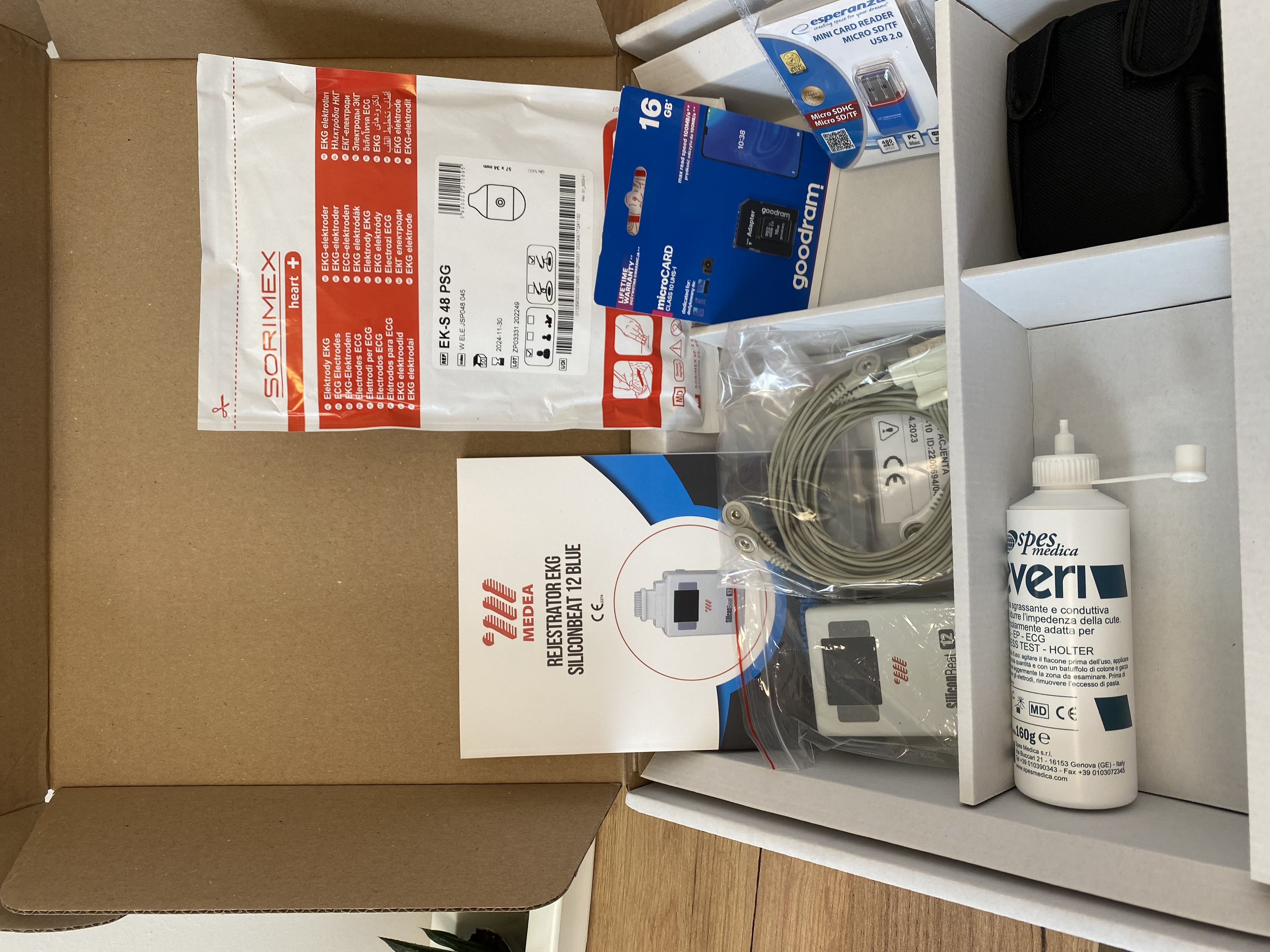 Holter EKG SilikonBeat 12 Blue